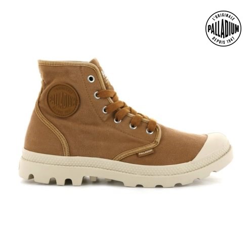 Pánské Boty Palladium Pampa Hi Hnědé | CZ UGW-87I